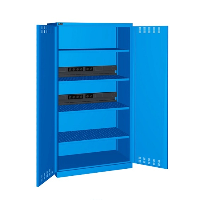 Vendita online Armadio Perfom con porte battenti ripiani e prese mm.1023x555x2000H (RIF.1400)